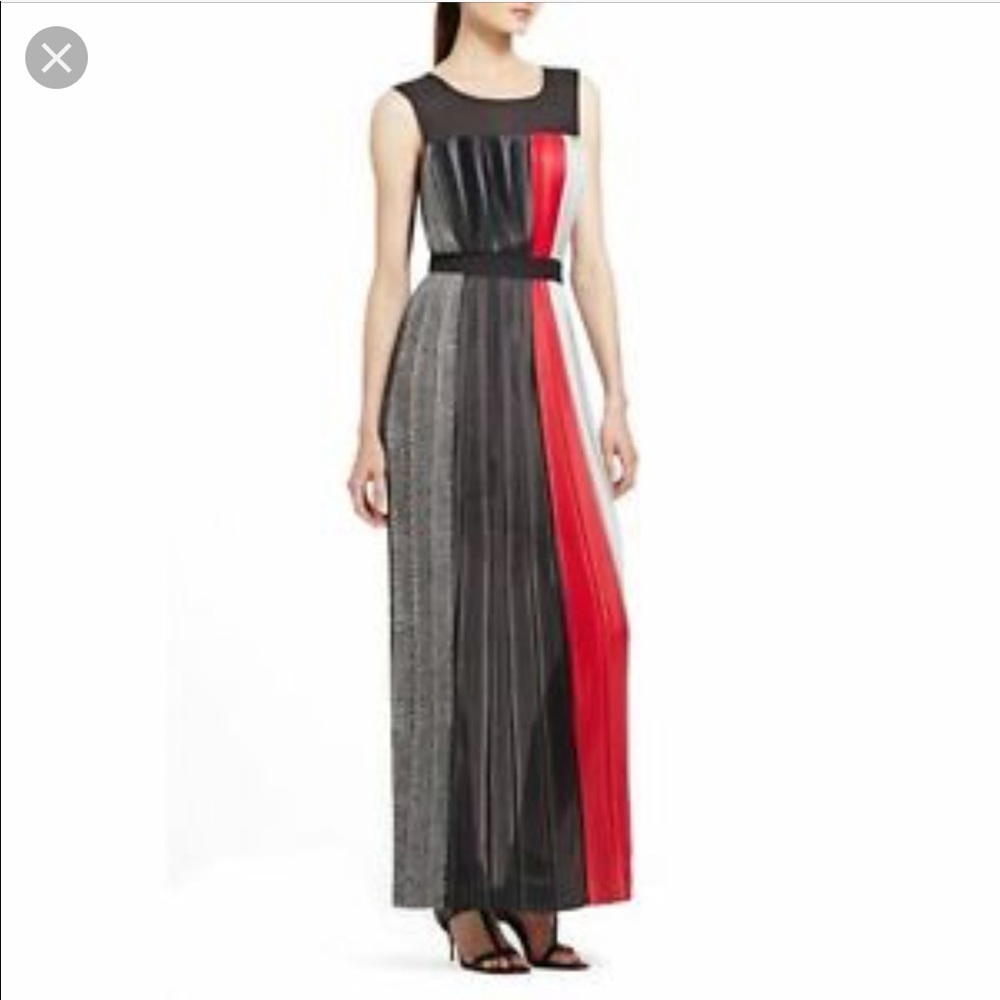BCBG Maxazria FRANCA color block gown